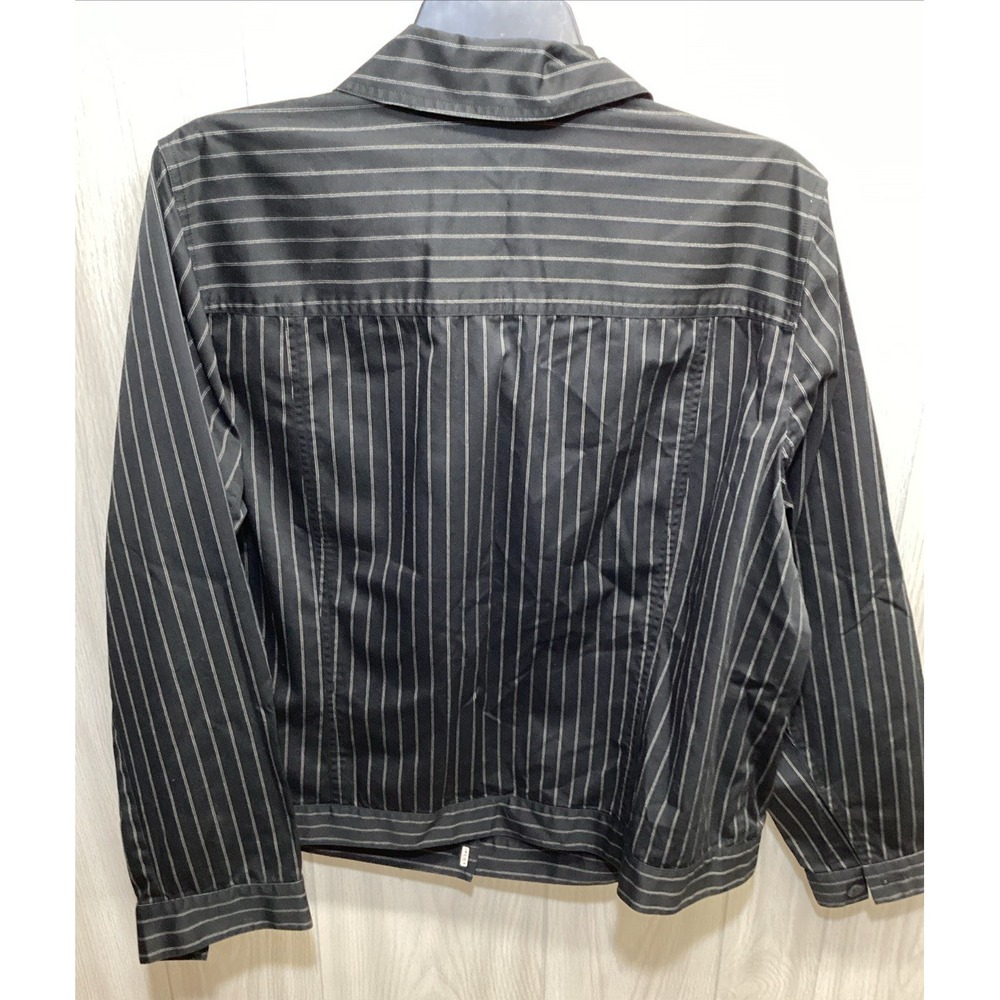 JONES NEW YORK Women's (Size 25" x 24") Long Sleeve Button Down Collared Shirt - Picture 2 of 4